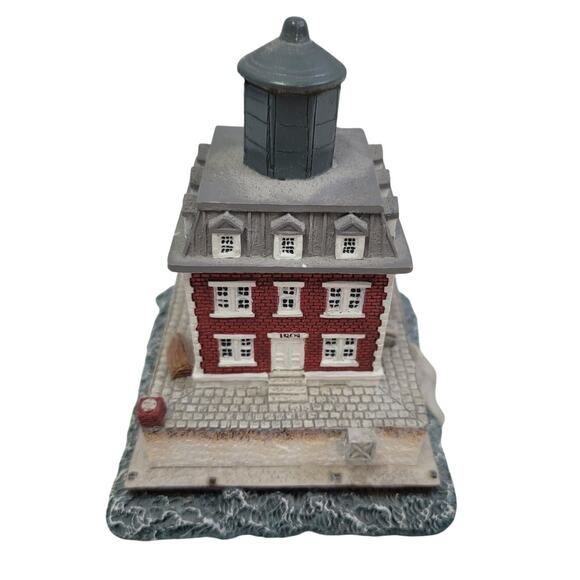 Vintage 1997 Younger & Associate Harbour Lights New London Ledge #406 Lighthouse - Picture 4 of 8
